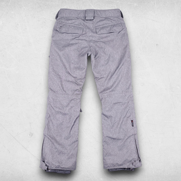 Turbine Ski Snowboard Snow Pants Women S Gray Pockets Vents Technical Outerwear - Picture 3 of 10